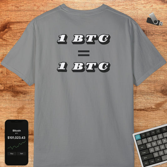 1 BTC = 1 BTC Tee
