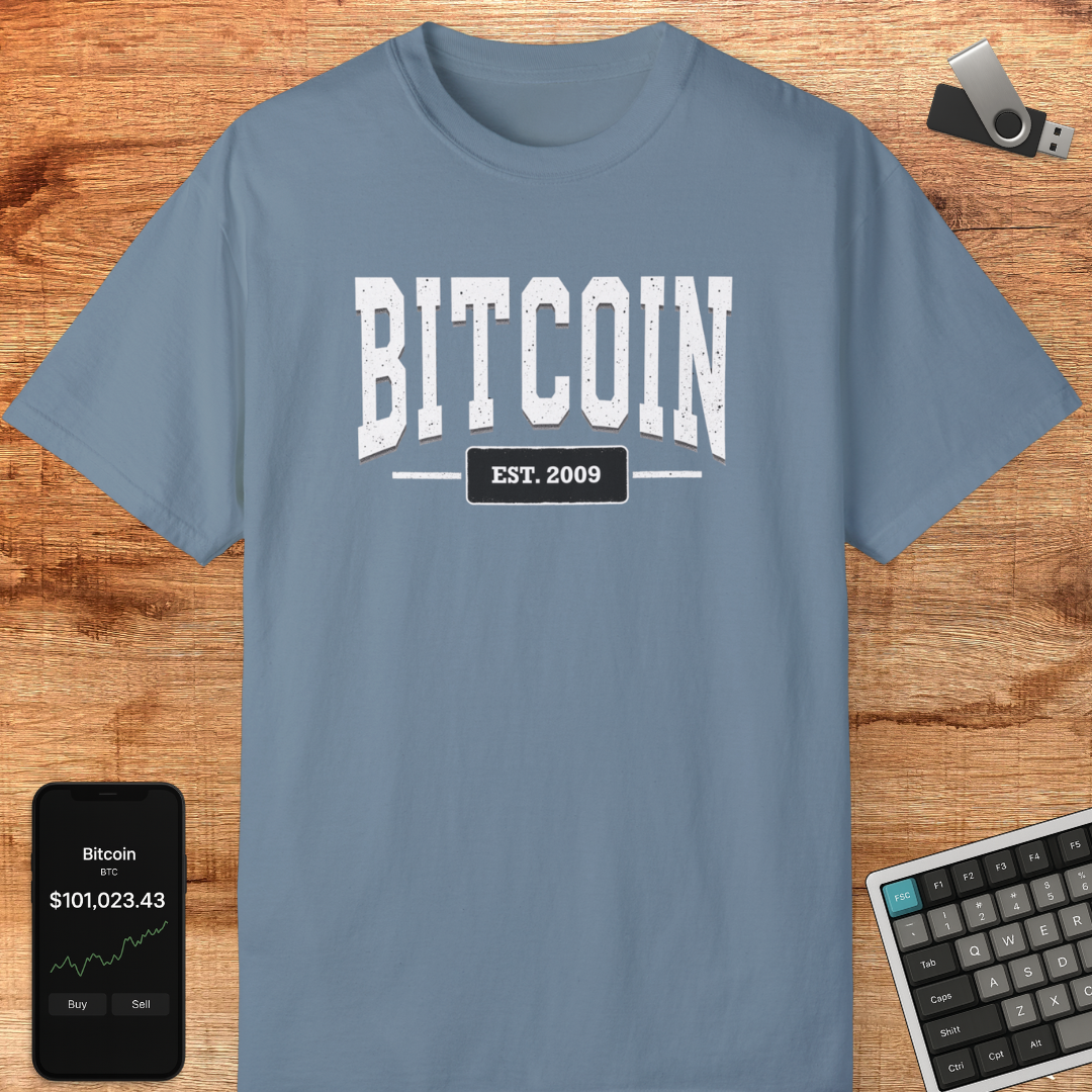 Bitcoin Est. 2009 Tee