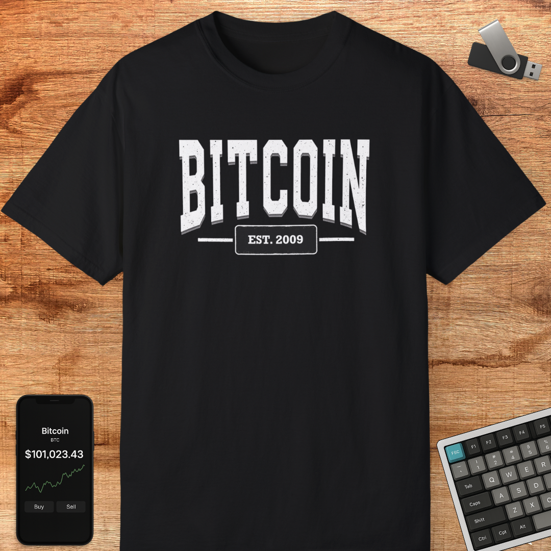 Bitcoin Est. 2009 Tee
