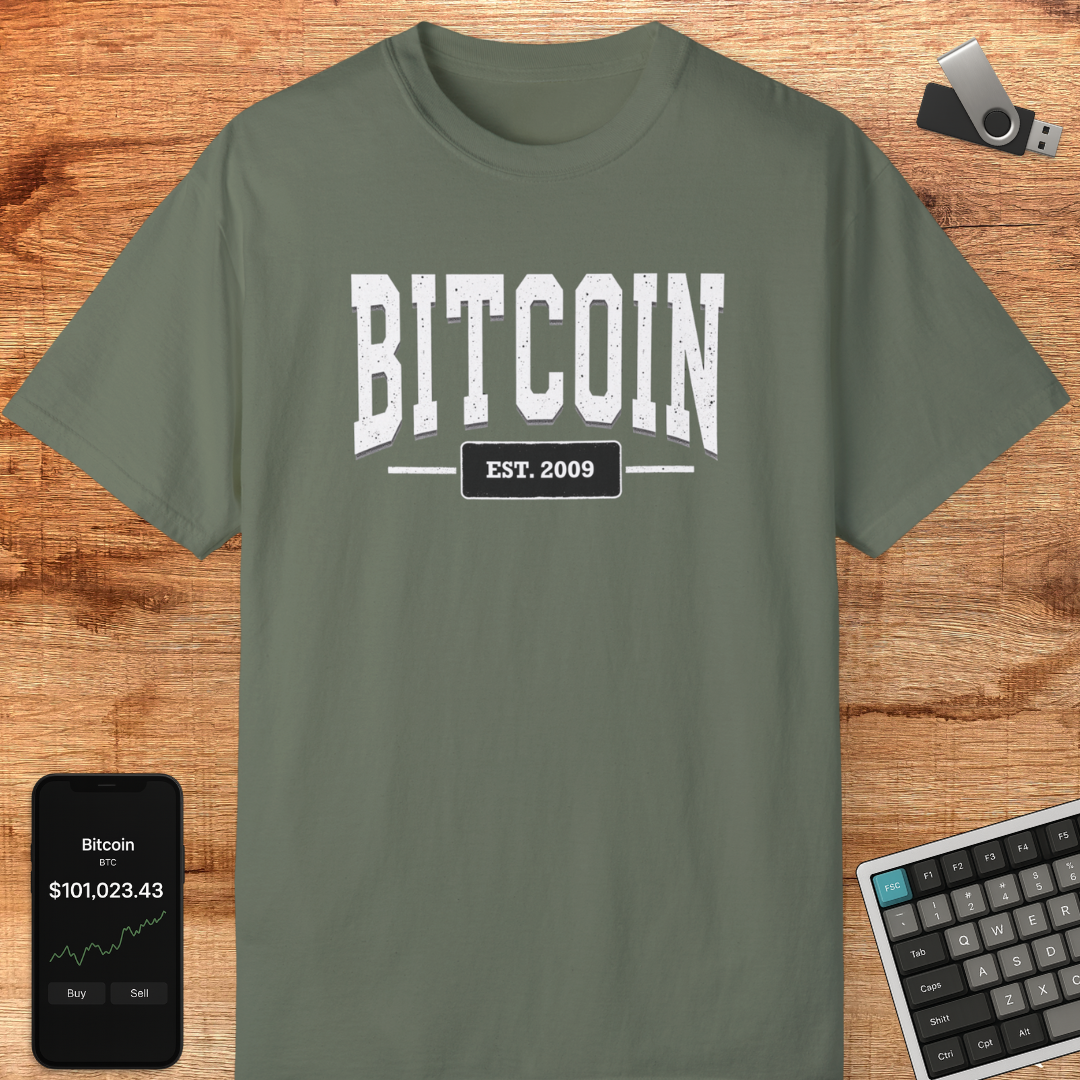 Bitcoin Est. 2009 Tee